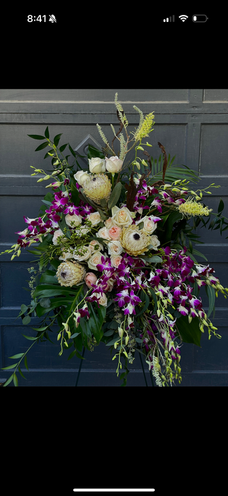 Tropical Funeral Spray
