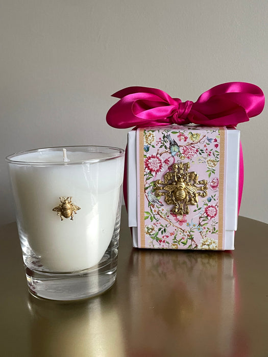 French Casa Blanca lily candle