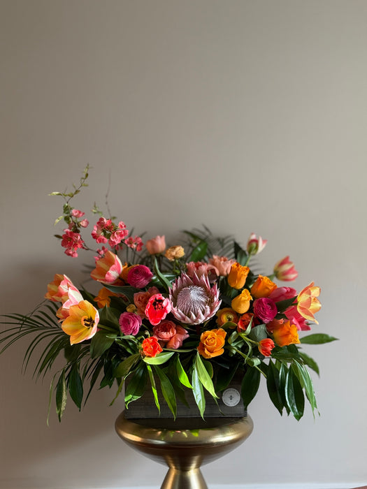 Wood Box blooms