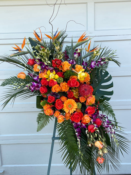 Tropical Funeral Spray