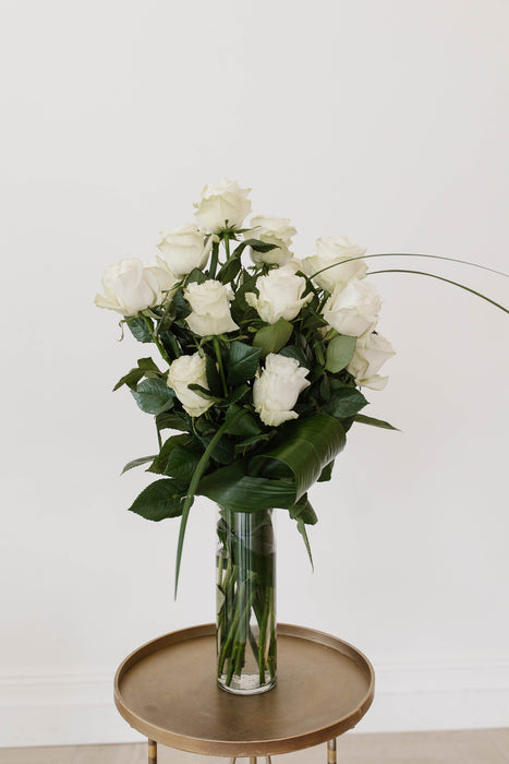 Signature White Roses