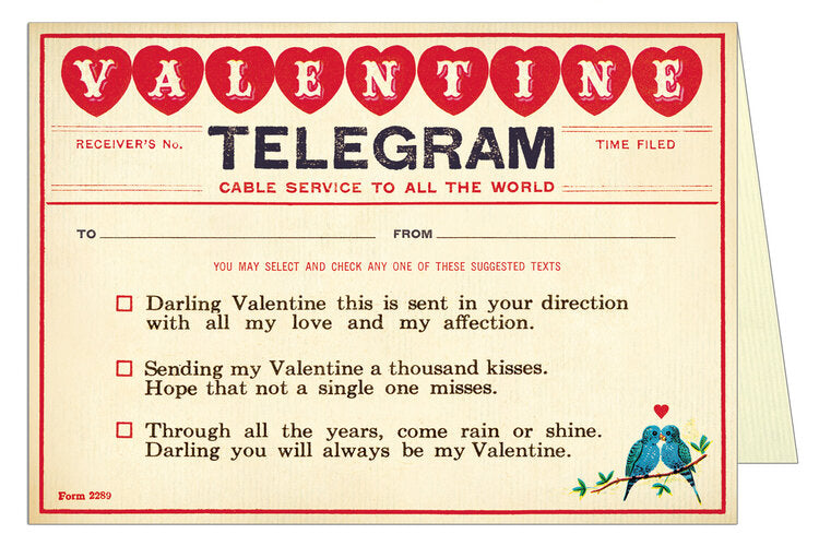 Telegram Valentine Card