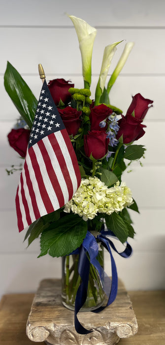 patriotic bouquet