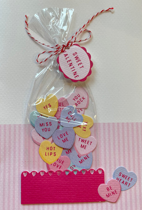 sweetheart bag valentine card