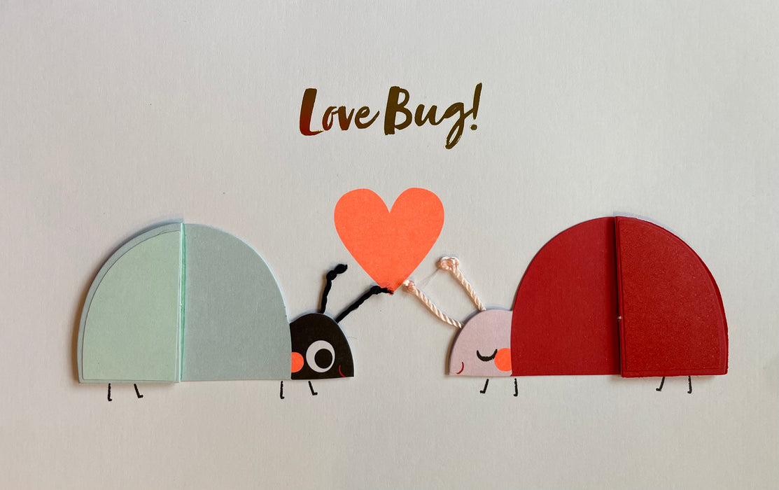 love bug valentine card