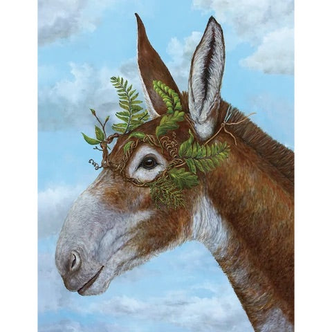 Mule Masquerade Greeting Card