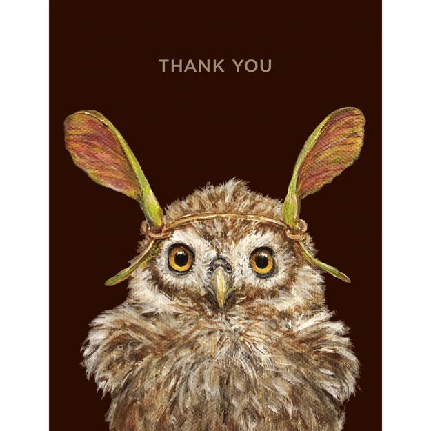 Thank You Owl Card